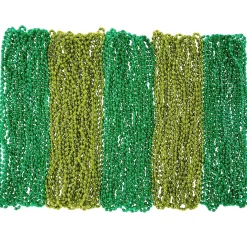 Green Bead Necklaces, Multiple Counts