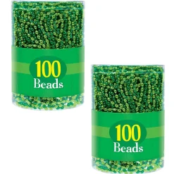 Green Bead Necklaces, Multiple Counts