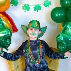 Green & Gold St. Patrick's Day Moustaches 6ct