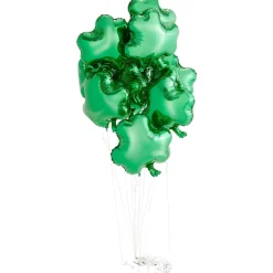 Green Shamrock St. Patrick's Day Foil Balloon, 17in x 18in