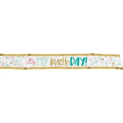 Happy Cake Day Birthday Sash