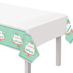 Happy Cake Day Birthday Table Cover