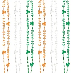 Happy St. Pats Bead Necklaces 6ct