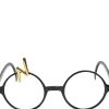 Harry Potter Glasses with Gold Lightning Bolt