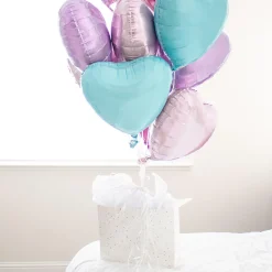 Heart Balloon, 17in, Assorted Colors