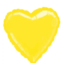 Heart Balloon, 17in, Assorted Colors