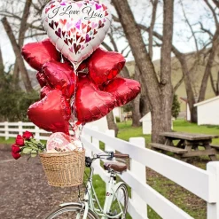 Heart Balloon, 17in, Assorted Colors