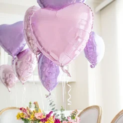 Heart Balloon, 17in, Assorted Colors
