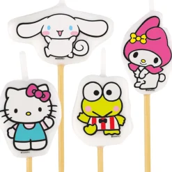 Hello Kitty and Friends Candle Pick Set, 4pc - Sanrio