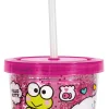 Hello Kitty and Friends Plastic Cup with Lid & Straw, 16oz - Sanrio