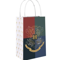 Hogwarts United Paper Gift Bags, 5.25in x 8.4in, 8ct - Harry Potter