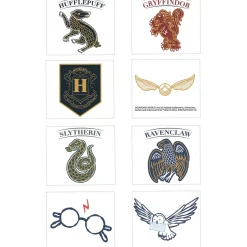 Hogwarts United Temporary Tattoos, 24ct - Harry Potter