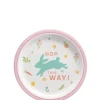 Hop This Way Easter Paper Dessert Plates, 7in, 8ct - Easter Wishes
