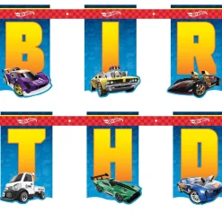 Hot Wheels Birthday Banner Kit