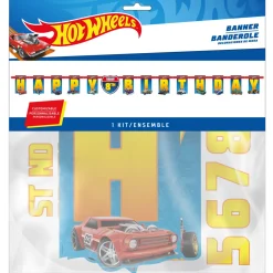 Hot Wheels Birthday Banner Kit