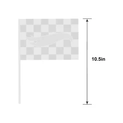 Hot Wheels Checkered Flag Party Favors, 8ct