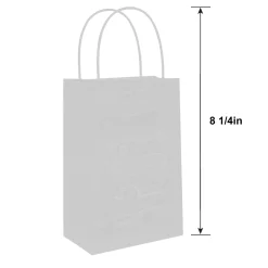 Hot Wheels Kraft Favor Bags, 5.25in x 8.25in, 8ct