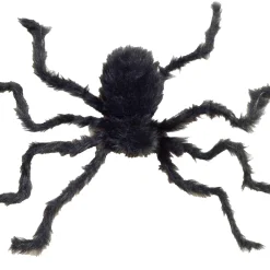 30-inch Black Hairy Spider Poseable Prop
