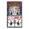 60-inch Bloody Window Poster Set