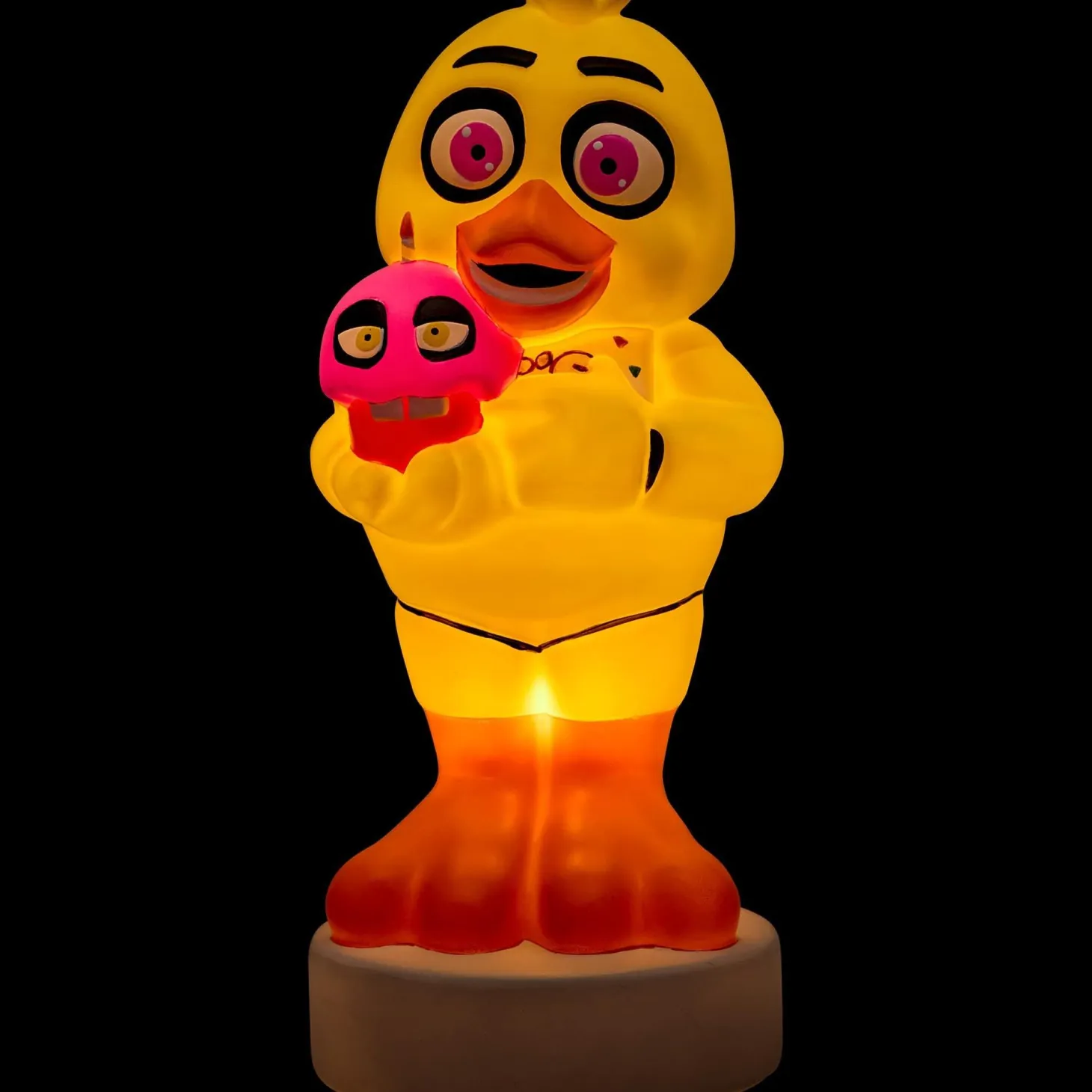 12-inch Five Nights At Freddy's Chica Light Up Blow Mold Decoration
