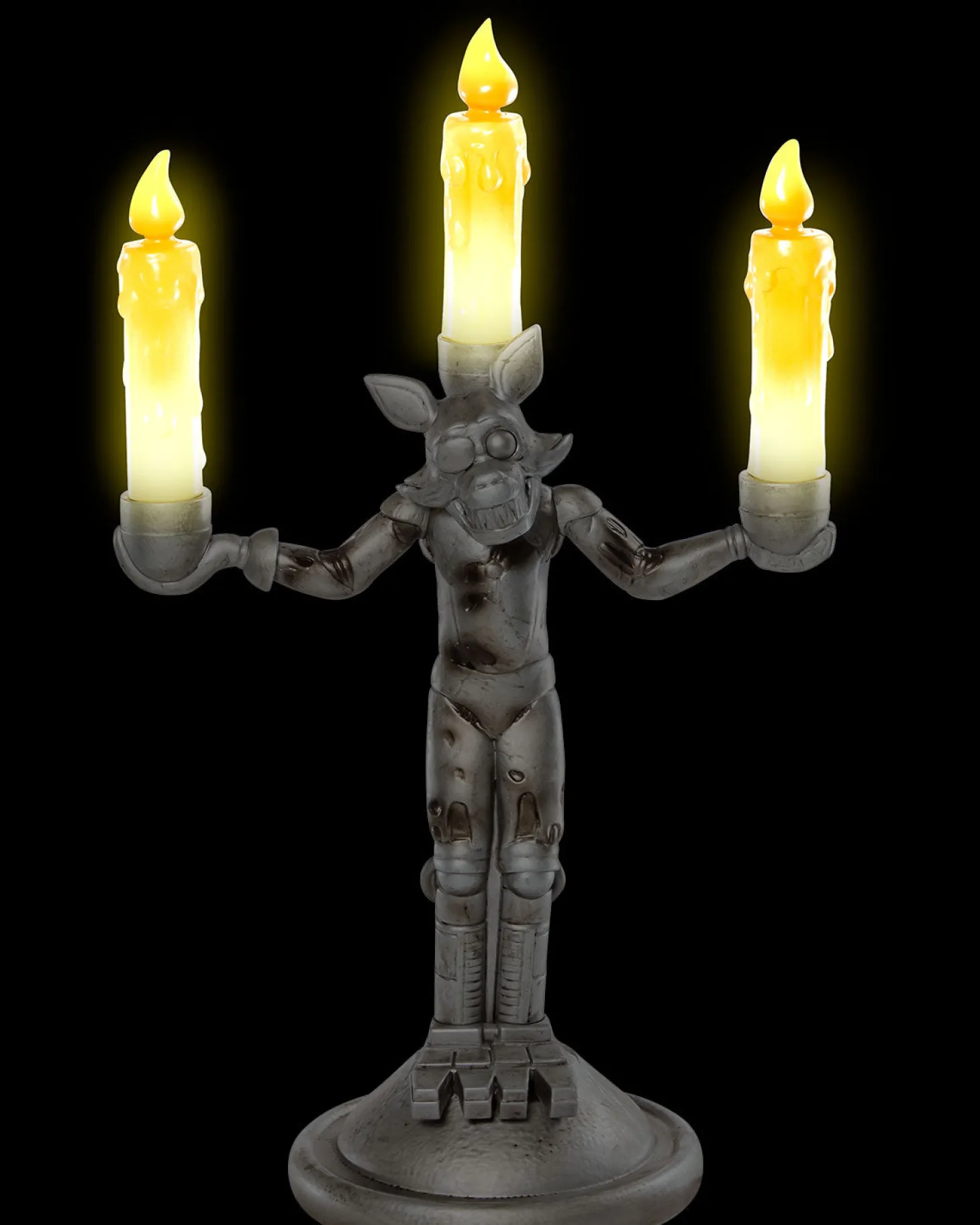 12-inch Five Nights At Freddy's Foxy Light Up Candelabra Decoration