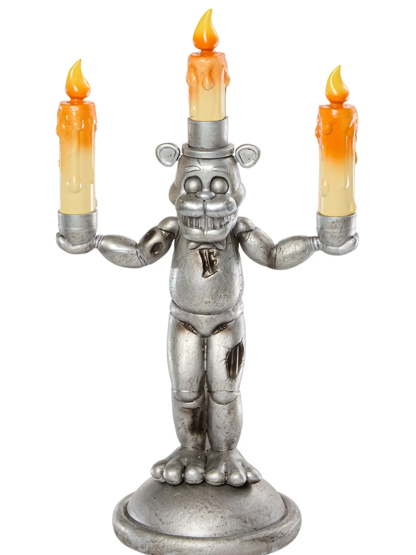 12-inch Five Nights At Freddy's Freddy Fazbear Light Up Candelabra Decoration