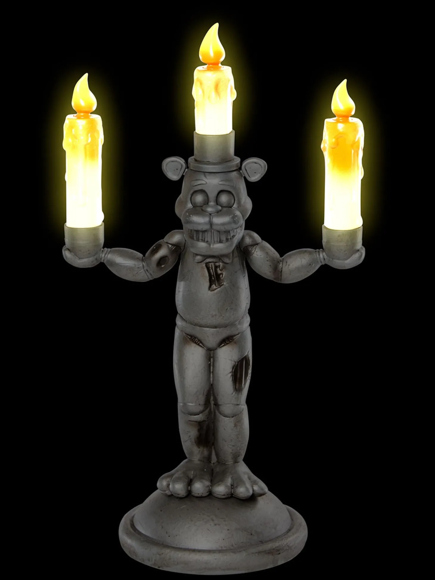 12-inch Five Nights At Freddy's Freddy Fazbear Light Up Candelabra Decoration