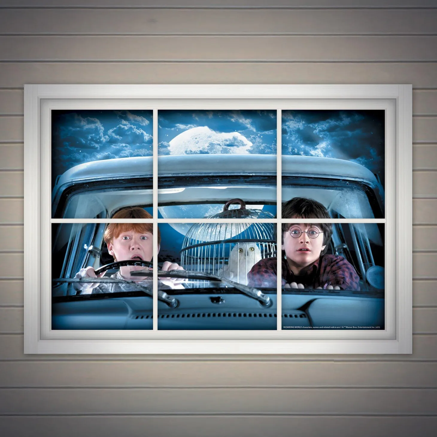 36-inch Harry Potter and Ron Weasley Window Cover Decoration