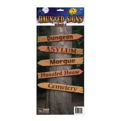 18-inch Haunted House Sign Set - 5 Piece