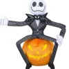 18-inch The Nightmare Before Christmas Jack On Pumpkin Plush Front Door Greeter