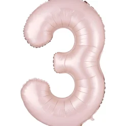 34in Number (0-9) Balloon, Assorted Colors