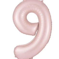 34in Number (0-9) Balloon, Assorted Colors