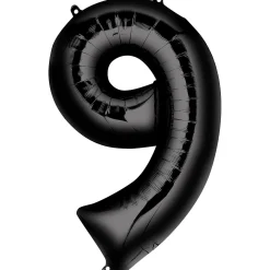34in Number (0-9) Balloon, Assorted Colors