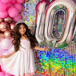 34in Number (0-9) Balloon, Assorted Colors