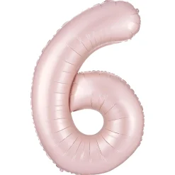 34in Number (0-9) Balloon, Assorted Colors