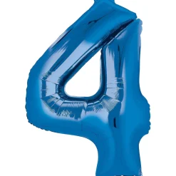 34in Number (0-9) Balloon, Assorted Colors