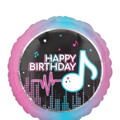 Internet Famous Happy Birthday Foil Balloon, 18in