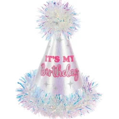 Iridescent Birthday Party Hat