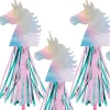 Iridescent Enchanted Unicorn Wands, 17in, 6ct