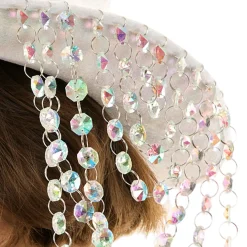 Iridescent Jewel White Cowboy Hat