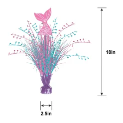 Iridescent Shimmering Mermaids Spray Centerpiece, 18in
