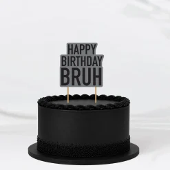 It's My Birthday Bruh Cake Topper