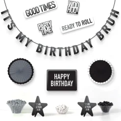 It's My Birthday Bruh Decoration Kit, 10pc