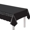 It's My Birthday Bruh Plastic Table Cover, 54in x 96in