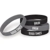 It's My Birthday Bruh Rubber Bracelets, 12ct