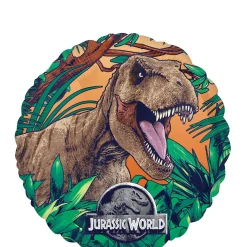 Jurassic World Round Foil Balloon, 18in