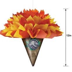 Jurassic World Tissue Paper & Cardstock Torch Pom Poms, 3ct
