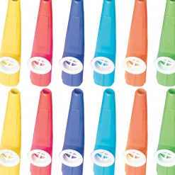 Kazoos 12ct – Colorful Plastic Kazoos Party Favors