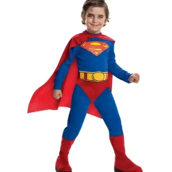 Kids' Classic Superman Costume with Cape and Belt