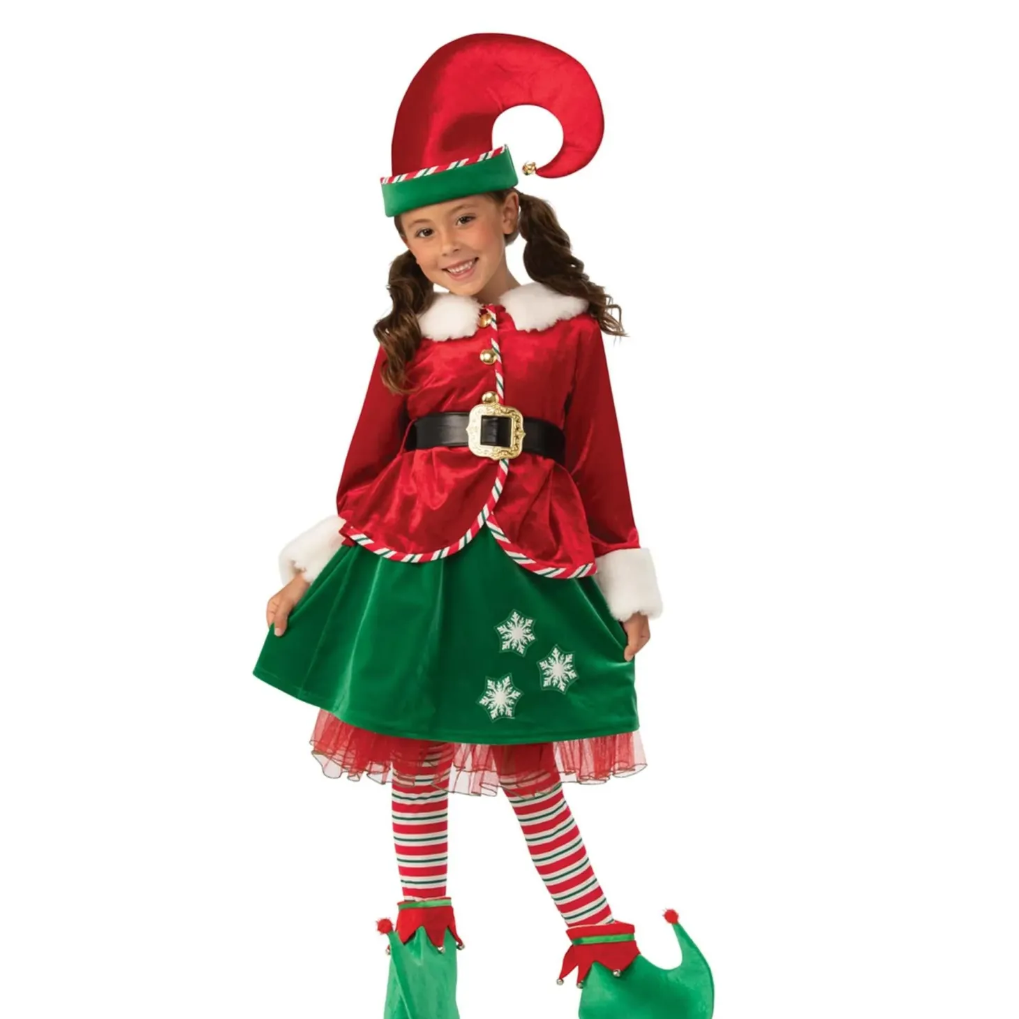 Kids Elf Girl Costume